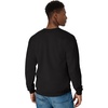 Hanes Men’s Sweatshirt, EcoSmart Fleece Crewneck Sweatshirt, Big & Tall Available, 1 or 2-Pack(Black)