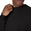 Hanes Men’s Sweatshirt, EcoSmart Fleece Crewneck Sweatshirt, Big & Tall Available, 1 or 2-Pack(Black)