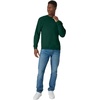 Hanes Men’s Sweatshirt, EcoSmart Fleece Crewneck Sweatshirt, Big & Tall Available, 1 or 2-Pack(Deep Forest)