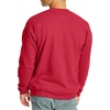 Hanes Men’s Sweatshirt, EcoSmart Fleece Crewneck Sweatshirt, Big & Tall Available, 1 or 2-Pack(Deep Red – 1 Pack)