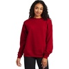 Hanes Men’s Sweatshirt, EcoSmart Fleece Crewneck Sweatshirt, Big & Tall Available, 1 or 2-Pack(Deep Red – 2 Pack)