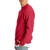 Hanes Men’s Sweatshirt, EcoSmart Fleece Crewneck Sweatshirt, Big & Tall Available, 1 or 2-Pack(Deep Red – 2 Pack)