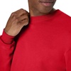 Hanes Men’s Sweatshirt, EcoSmart Fleece Crewneck Sweatshirt, Big & Tall Available, 1 or 2-Pack(Deep Red)
