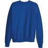 Hanes Men’s Sweatshirt, EcoSmart Fleece Crewneck Sweatshirt, Big & Tall Available, 1 or 2-Pack(Deep Royal – 1 Pack)