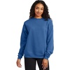 Hanes Men’s Sweatshirt, EcoSmart Fleece Crewneck Sweatshirt, Big & Tall Available, 1 or 2-Pack(Denim Blue – 1 Pack)