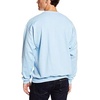 Hanes Men’s Sweatshirt, EcoSmart Fleece Crewneck Sweatshirt, Big & Tall Available, 1 or 2-Pack(Light Blue – 2 Pack)