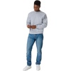 Hanes Men’s Sweatshirt, EcoSmart Fleece Crewneck Sweatshirt, Big & Tall Available, 1 or 2-Pack(Light Steel)