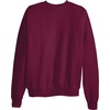 Hanes Men’s Sweatshirt, EcoSmart Fleece Crewneck Sweatshirt, Big & Tall Available, 1 or 2-Pack(Maroon – 1 Pack)