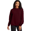 Hanes Men’s Sweatshirt, EcoSmart Fleece Crewneck Sweatshirt, Big & Tall Available, 1 or 2-Pack(Maroon – 1 Pack)