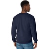 Hanes Men’s Sweatshirt, EcoSmart Fleece Crewneck Sweatshirt, Big & Tall Available, 1 or 2-Pack(Navy)