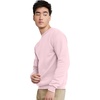 Hanes Men’s Sweatshirt, EcoSmart Fleece Crewneck Sweatshirt, Big & Tall Available, 1 or 2-Pack(Pale Pink – 1 Pack)