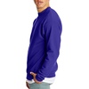 Hanes Men’s Sweatshirt, EcoSmart Fleece Crewneck Sweatshirt, Big & Tall Available, 1 or 2-Pack(Purple – 1 Pack)