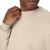 Hanes Men’s Sweatshirt, EcoSmart Fleece Crewneck Sweatshirt, Big & Tall Available, 1 or 2-Pack(Sand)