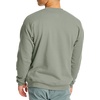 Hanes Men’s Sweatshirt, EcoSmart Fleece Crewneck Sweatshirt, Big & Tall Available, 1 or 2-Pack(Stonewashed Green – 1 Pack)