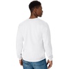 Hanes Men’s Sweatshirt, EcoSmart Fleece Crewneck Sweatshirt, Big & Tall Available, 1 or 2-Pack(White)