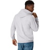 Hanes Men’s Zip-up Hoodie, Ecosmart Fleece Full-zip Hoodie for Men, Hooded Sweatshirt(Ash)
