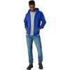 Hanes Men’s Zip-up Hoodie, Ecosmart Fleece Full-zip Hoodie for Men, Hooded Sweatshirt(Deep Royal)