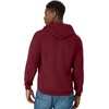 Hanes Men’s Zip-up Hoodie, Ecosmart Fleece Full-zip Hoodie for Men, Hooded Sweatshirt(Mulled Berry)