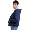 Hanes Men’s Zip-up Hoodie, Ecosmart Fleece Full-zip Hoodie for Men, Hooded Sweatshirt(Navy)
