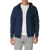 Hanes Men’s Zip-up Hoodie, Ecosmart Fleece Full-zip Hoodie for Men, Hooded Sweatshirt(Navy)