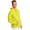 Hanes Men’s Zip-up Hoodie, Ecosmart Fleece Full-zip Hoodie for Men, Hooded Sweatshirt(Safety Green)