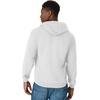 Hanes Men’s Zip-up Hoodie, Ecosmart Fleece Full-zip Hoodie for Men, Hooded Sweatshirt(White)