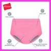 Hanes Toddler Girls’ Potty Trainer Brief, Moisture-Wicking Panty, Odor Protection Potty Trainer Underwear, 6-Pack(Coral – Heavy Leaks – 5 Pack)