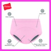 Hanes Toddler Girls’ Potty Trainer Brief, Moisture-Wicking Panty, Odor Protection Potty Trainer Underwear, 6-Pack(Pink/Purple – Heavy Leaks – 5 Pack)