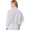 Hanes Women’s EcoSmart Fleece Sweatshirt for Women, Soft Midweight – Full-Zip Hoodie, Sweatshirt, or 1/4 Zip(Light Steel)