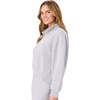 Hanes Women’s EcoSmart Fleece Sweatshirt for Women, Soft Midweight – Full-Zip Hoodie, Sweatshirt, or 1/4 Zip(Light Steel)