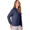 Hanes Women’s EcoSmart Fleece Sweatshirt for Women, Soft Midweight – Full-Zip Hoodie, Sweatshirt, or 1/4 Zip(Navy)