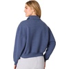 Hanes Women’s EcoSmart Fleece Sweatshirt for Women, Soft Midweight – Full-Zip Hoodie, Sweatshirt, or 1/4 Zip(Navy Heather)