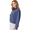 Hanes Women’s EcoSmart Fleece Sweatshirt for Women, Soft Midweight – Full-Zip Hoodie, Sweatshirt, or 1/4 Zip(Navy Heather)