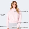 Hanes Women’s EcoSmart Fleece Sweatshirt for Women, Soft Midweight – Full-Zip Hoodie, Sweatshirt, or 1/4 Zip(Pale Pink)