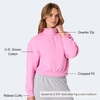 Hanes Women’s EcoSmart Fleece Sweatshirt for Women, Soft Midweight – Full-Zip Hoodie, Sweatshirt, or 1/4 Zip(Spirited Pink)