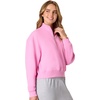 Hanes Women’s EcoSmart Fleece Sweatshirt for Women, Soft Midweight – Full-Zip Hoodie, Sweatshirt, or 1/4 Zip(Spirited Pink)