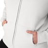 Hanes Women’s EcoSmart Fleece Sweatshirt for Women, Soft Midweight – Full-Zip Hoodie, Sweatshirt, or 1/4 Zip(White)