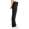 Hanes Women’s Sweatpants – EcoSmart Fleece Joggers – Open-Bottom Pocketless Pull-On Lounge Pants – Reg. & Petite Sizes(Ebony)