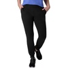 Hanes Women’s Sweatpants – EcoSmart Fleece Joggers – Open-Bottom Pocketless Pull-On Lounge Pants – Reg. & Petite Sizes(Ebony)