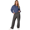 Hanes Women’s Sweatpants – EcoSmart Fleece Joggers – Open-Bottom Pocketless Pull-On Lounge Pants – Reg. & Petite Sizes(Slate Heather)