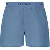 Hanes boys Underwear Boxers, 8-pack, Cotton-blend Woven Boxers for Boys, Moisture-wicking, Breathable(Dusty Blue  Cedar  Blue Plaid)