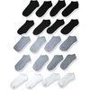 Hanes Boys’ Ankle Socks for Boys – Super Value 22-pack Quarter Socks – Lightweight Comfort – No Slip Fit Ez Sort(No Show – Assorted)