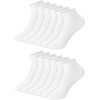 Hanes Boys’ No-show Socks Pack – 12-pack – Athletic Socks for Kids – Moisture-wicking, Cushioned Comfort(White)