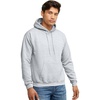 Hanes Men’s Hoodie – EcoSmart Fleece Hooded Sweatshirt for Men & Women – Midweight Fleece – Big & Tall Available(Ash)