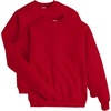 Hanes Men’s Sweatshirt, EcoSmart Fleece Crewneck Sweatshirt, Big & Tall Available, 1 or 2-Pack(Deep Red – 2 Pack)