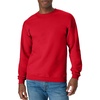 Hanes Men’s Sweatshirt, EcoSmart Fleece Crewneck Sweatshirt, Big & Tall Available, 1 or 2-Pack(Deep Red)