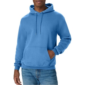 Hanes Men’s Hoodie – EcoSmart Fleece Hooded Sweatshirt for Men & Women – Midweight Fleece – Big & Tall Available(Denim Blue)