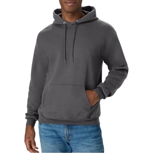 Hanes Men’s Hoodie – EcoSmart Fleece Hooded Sweatshirt for Men & Women – Midweight Fleece – Big & Tall Available(Smoke Gray)