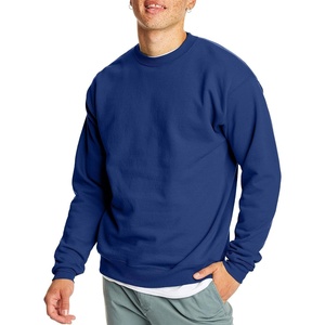 Hanes Men’s Sweatshirt, EcoSmart Fleece Crewneck Sweatshirt, Big & Tall Available, 1 or 2-Pack(Deep Royal – 1 Pack)