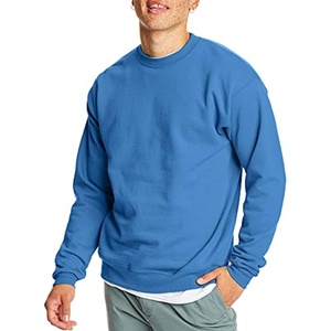 Hanes Men’s Sweatshirt, EcoSmart Fleece Crewneck Sweatshirt, Big & Tall Available, 1 or 2-Pack(Denim Blue – 1 Pack)